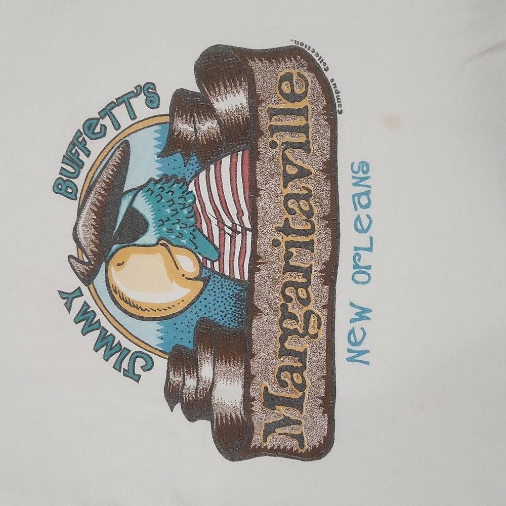 🦜Vintage kids Jimmy Buffet's Margaritaville New Orleans tee in good condition! - Picture 2 of 8